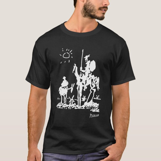 Don Quixote Work T Shirt (Framsida)