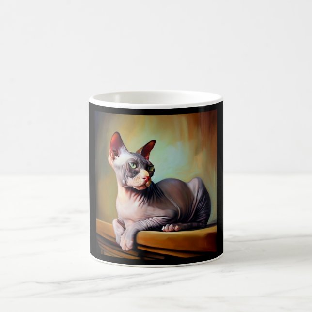 Don Sphynx Cat Kaffemugg (Center)
