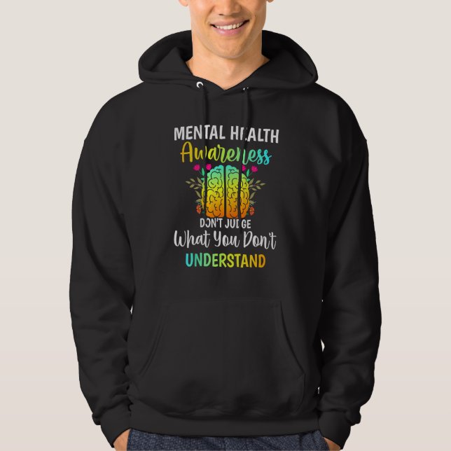 Don t Judge What You Don t Understand 3 Hoodie (Framsida)