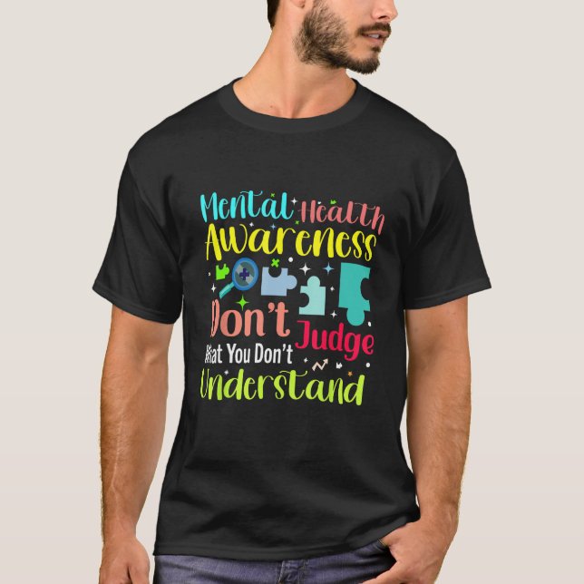 Don t Judge What You Don t Understand 5 T Shirt (Framsida)