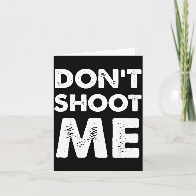 Don’t Shoot Me  Kort (Framsida)