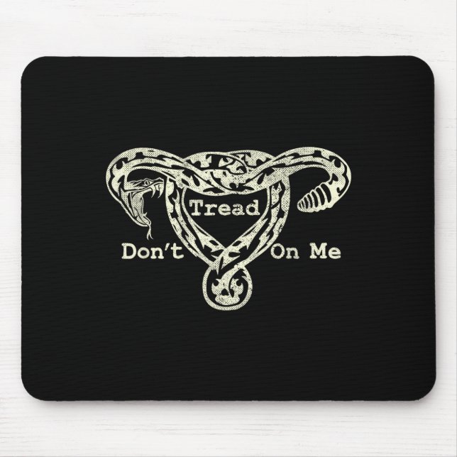 Don’t Tread On Me Uterus Snake Pro Roe Feminist  Musmatta (Framsidan)