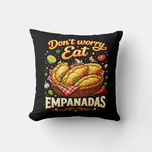 Don’t Worry, Eat Empanadas Kudde (Framsida)