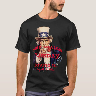 Don the Con Perp Walked tisdag 2023 farbror Sam T Shirt