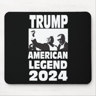 Don Trump 2024 Punktsäker aldrig överlämnande förk Musmatta