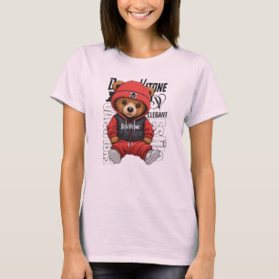 Don Vitone – Röd Teddy King Vitotone Bear – Röd El T Shirt