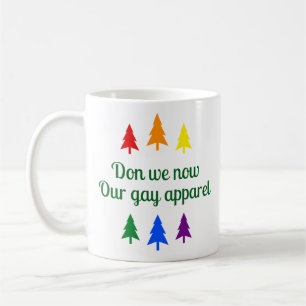 Don We now our Gay Apparat - LGBT-juljulen, underb Kaffemugg