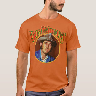 Don Williams Classic Land Icon Tribute T Shirt