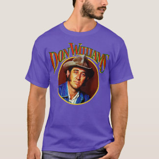 Don Williams Classic Land Icon Tribute T Shirt
