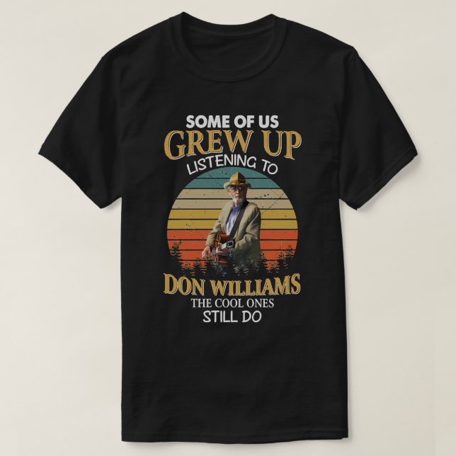 Don Williams Land Artist Betalar hyllning till Slå T Shirt (Design framsida)