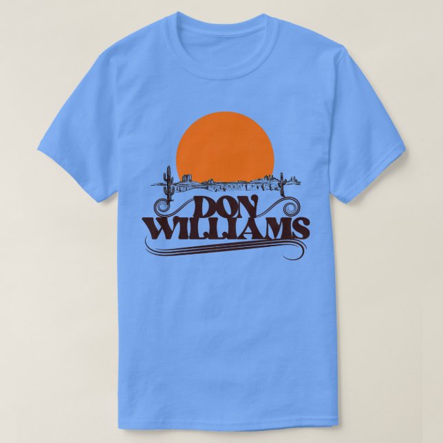 Don Williams Stigning Sol T Shirt (Design framsida)