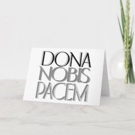 Dona Nobis Pacem | Fred i Ge Kort