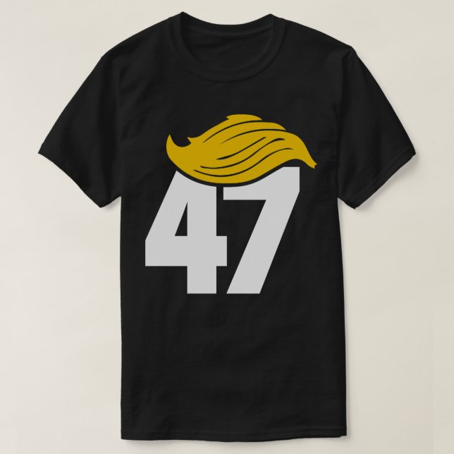 Donald 47th Take America Back White T Shirt (Design framsida)
