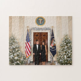 Donald and Melania Trump Jigszle Puzzle Pussel