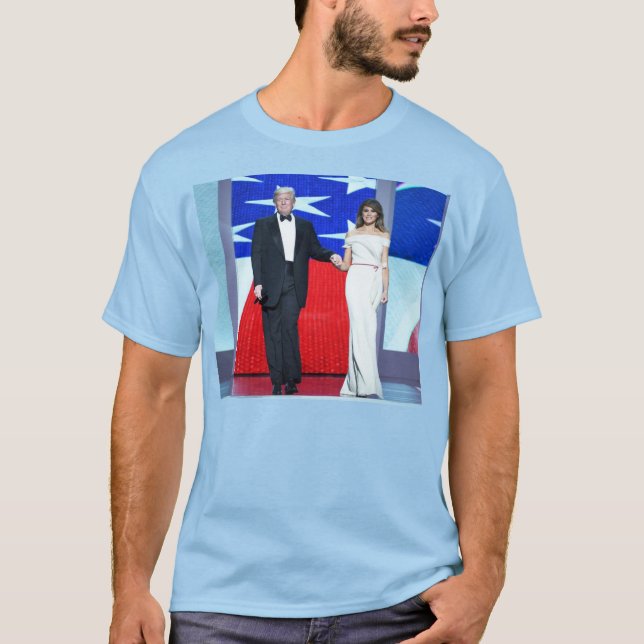 Donald and Melania Trump Tröja (Framsida)