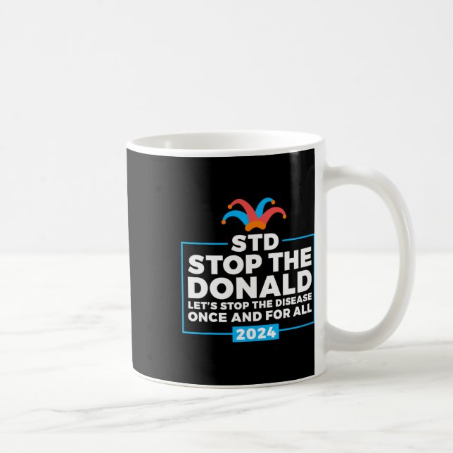 Donald Anti Trump Democrat Voter Kaffemugg (Höger)