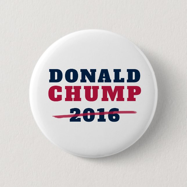 Donald Chump 2016 Knapp (Framsida)