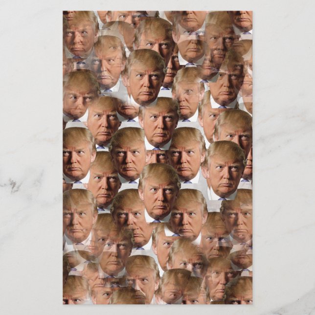 donald drumpf brevpapper (Framsida)