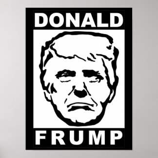 donald frump poster