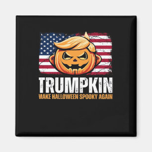Donald Halloween - Trumpkin make Halloween Spooky Magnet