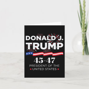Donald J. Trump 45 47 President Inauguration Day 2 Kort