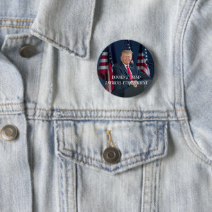 Donald J. Trump 45:e presidenten Keepsaké Knapp