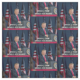 Donald J. Trump 45:e presidenten Keepsaké Tyg