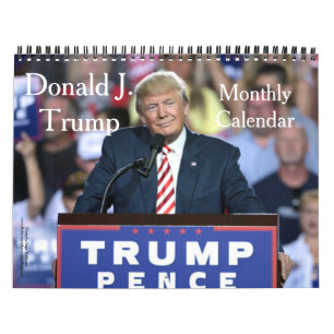 Donald J. Trump Classic Kampanj Photo Calendar Kalender