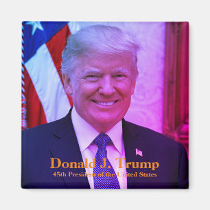 Donald J. Trump - Förenade Stater:s 45:e president Magnet