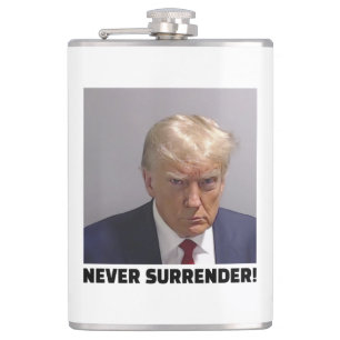 Donald J Trump Mugg Shot - Aldrig överender Long S Fickplunta