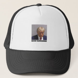 Donald J Trump Mugg Shot - Aldrig överender Long S Keps