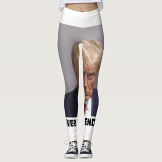 Donald J Trump Mugg Shot - Aldrig överender Long S Leggings