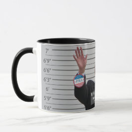 Donald J. Trump Satirical Police Mugshot Roligt Mugg