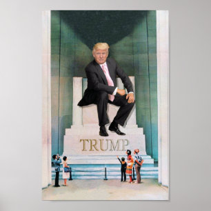 Donald J. Trump (som han själv ser) Poster