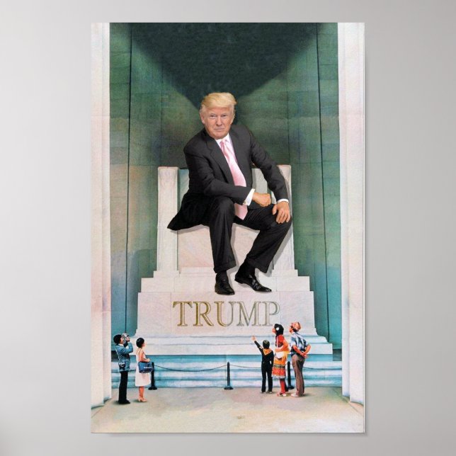 Donald J. Trump (som han själv ser) Poster (Framsidan)