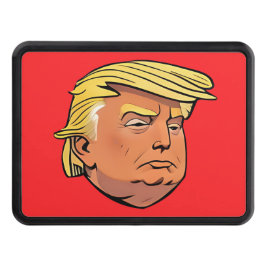 Donald J Trump Trailer Hitch Cover Dragkroksskydd