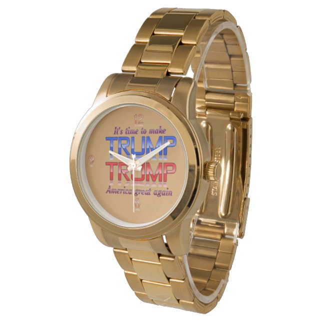 Donald J. Trump watch design by the Kid Armbandsur (Vinklad)