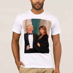 Donald & Melania trumf T Shirt