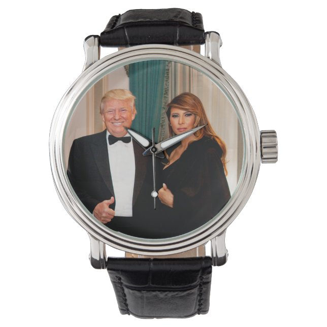 Donald & Melania Trump Armbandsur (Framsida)