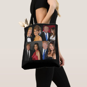 DONALD & MELANIA TRUMP TYGKASSE