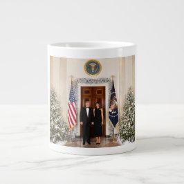 Donald & Melania Trump's jul White House Jumbo Mugg