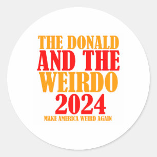 DONALD OCH WEIRDO RUNT KLISTERMÄRKE