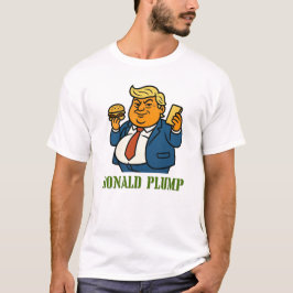 Donald Plump - Lustig Tecknad Parody T Shirt