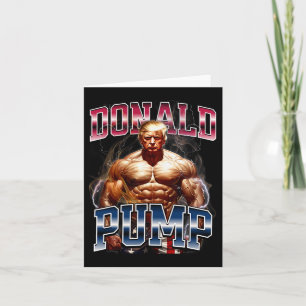 Donald Pump Meme Funny Kort