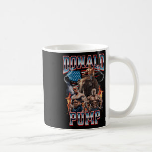 Donald Pump Trump Gym Pump Cover Kaffemugg
