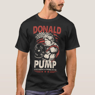 donald pumpar gör Amerika stark igen idrottshall T Shirt