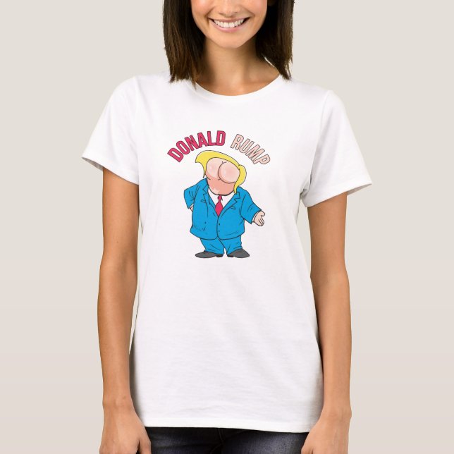 Donald rumpa - Anti-Trumf - T-shirt (Framsida)