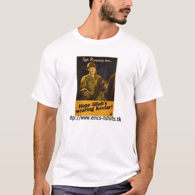 Donald Rumsfeld T-shirt (Framsida)