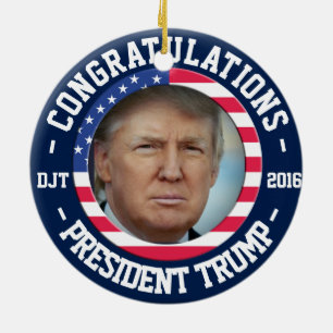 Donald segrade valet! Firandeprydnad Julgransprydnad Keramik