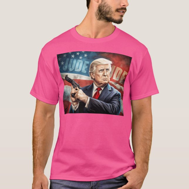 Donald Trump 007 T Shirt (Framsida)